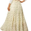 Alta Bohemia Maxi Falda Línea A