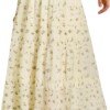 Alta Bohemia Maxi Falda Línea A