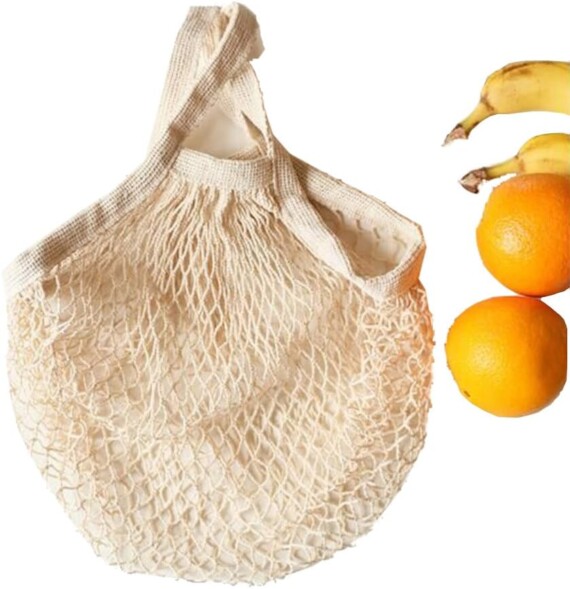 Bolsa de cordón de algodón reutilizable