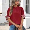 Blusa manga abombada