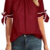 Blusa manga abombada