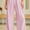 Pantalón ancho rosa