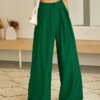 Pantalón ancho verde