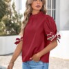 Blusa manga abombada