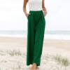 Pantalón ancho verde